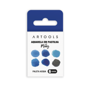Aquarela Pastilha Matiz - Acqua - 6 Cores