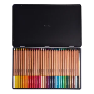 Lápis De Cor Aquarelável Aquarell - Lata Metálica C/24 Cores