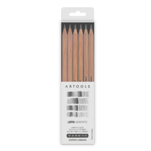 Lápis Graduado Graphite - 6 Traços