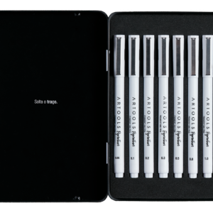 Caneta Pigmentum – Preto - 8 Traços